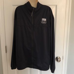 USOC | Navy Zip Up Track Jacket 📦